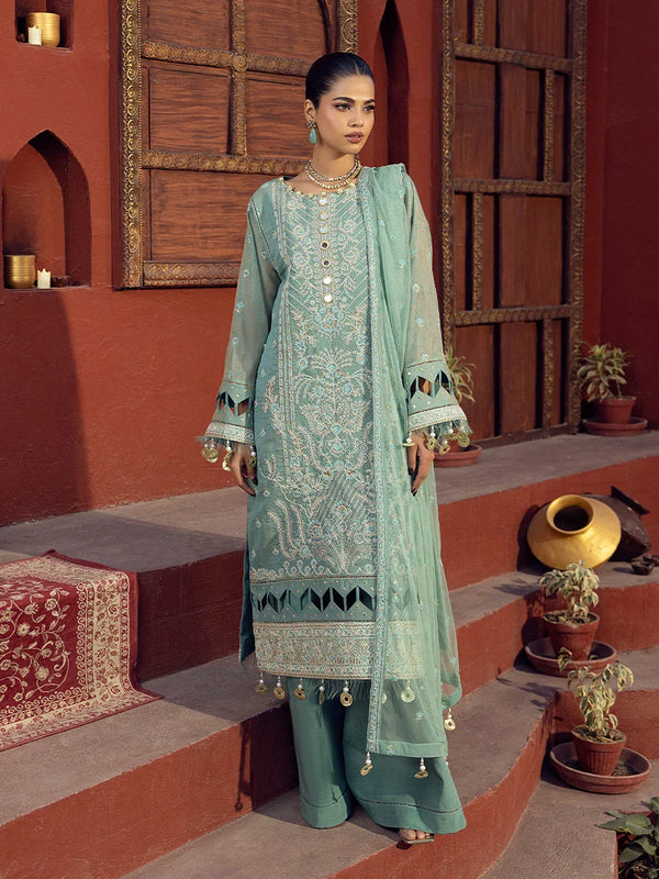 3PC Festive Embroidered Suit