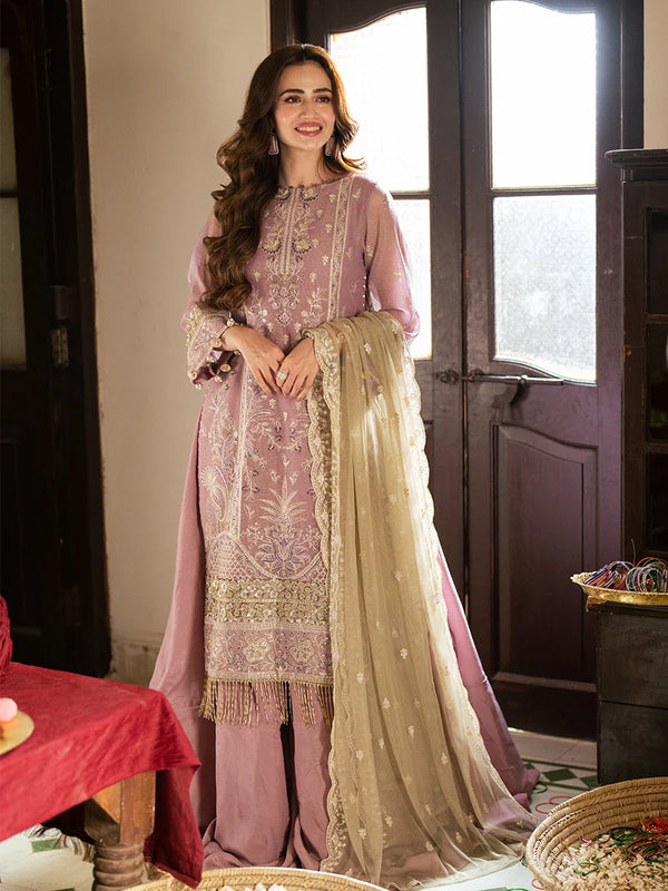 3PC Festive Embroidered Suit