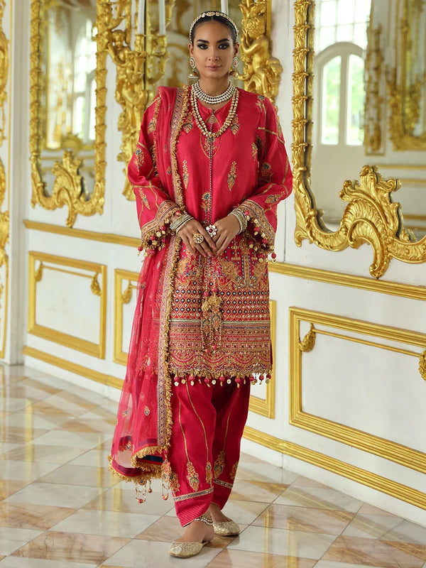FESTIVE FORMAL EMBROIDERED SUIT