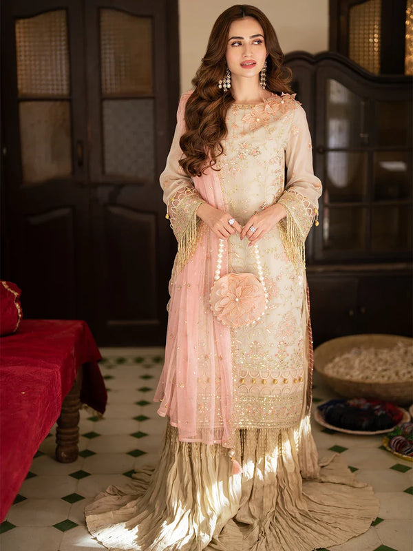 3PC Festive Embroidered Suit