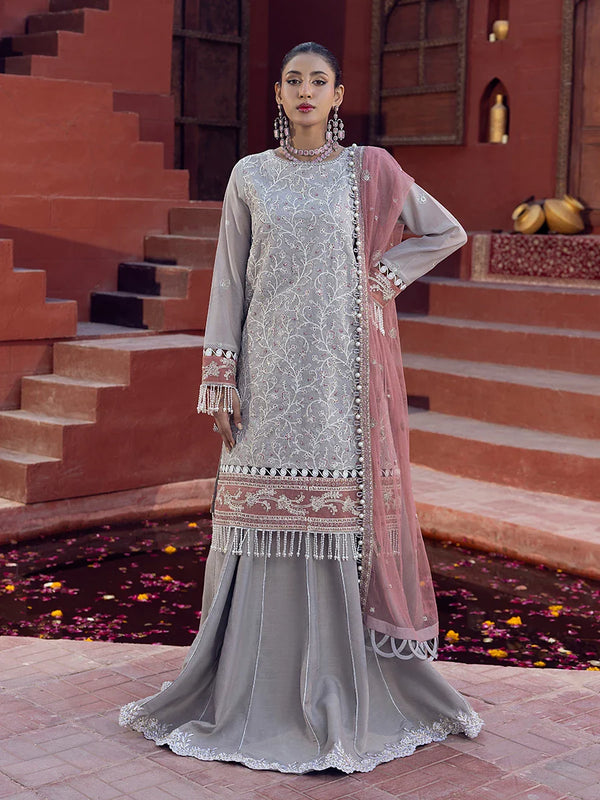 3PC Festive Embroidered Suit