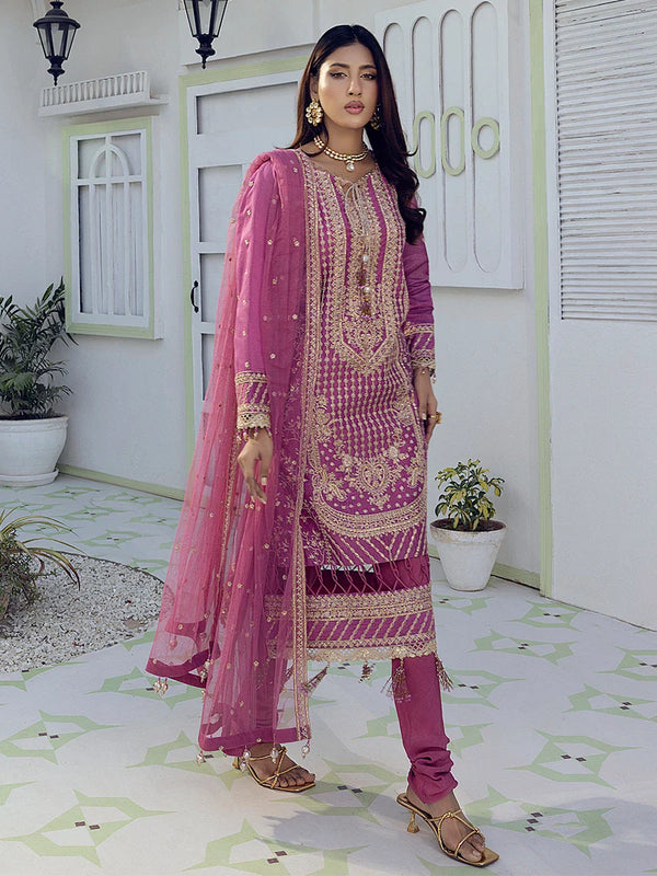 3PC Festive Embroidered Suit
