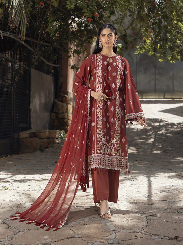 FESTIVE FORMAL EMBROIDERED SUIT