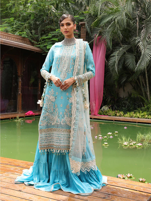 FESTIVE FORMAL EMBROIDERED SUIT