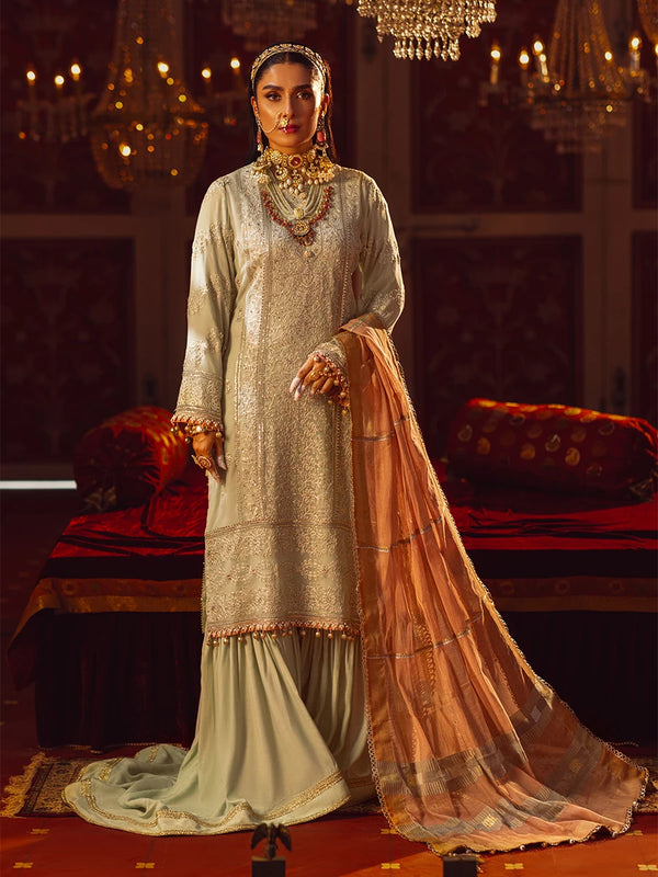 FESTIVE FORMAL EMBROIDERED SUIT